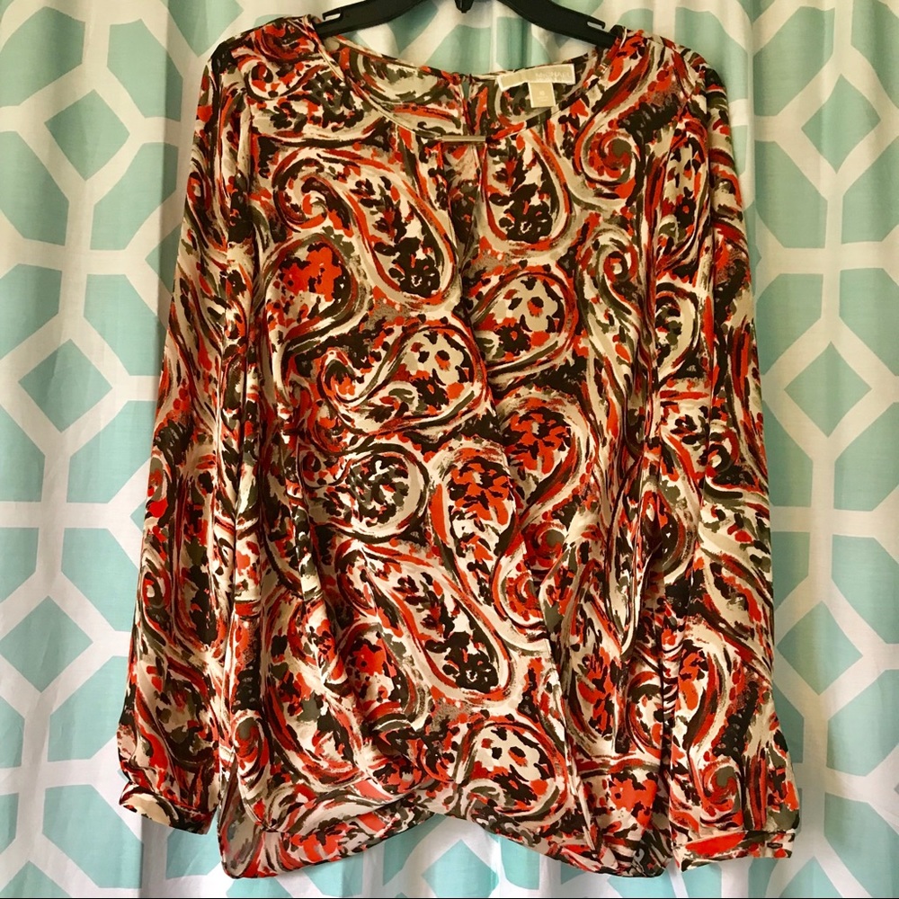 Michael Kors paisley blouse